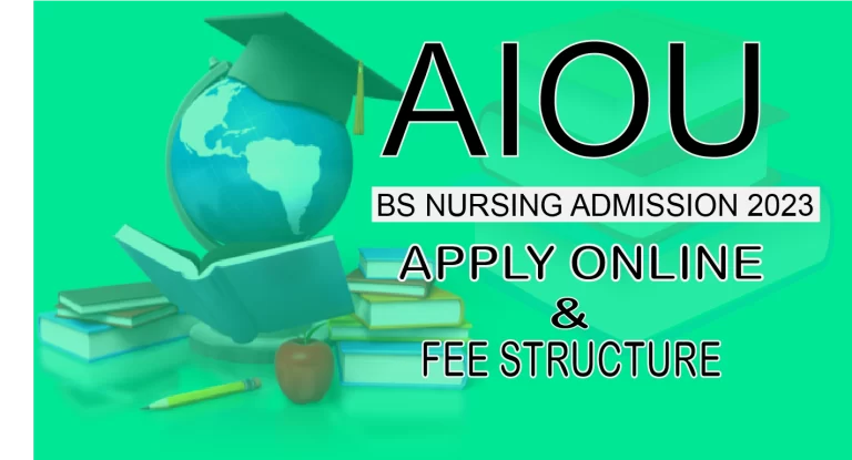 BS Nursing Admission 2024 Apply Online And Fee Structure
