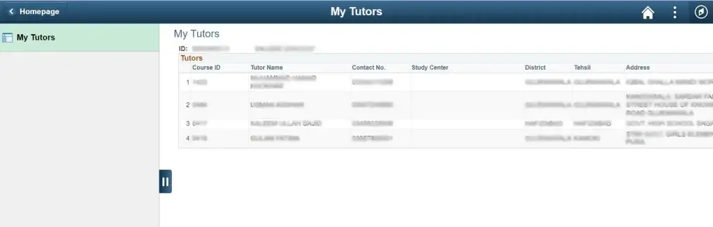 My Tutor AIOU Spring/Autumn Semester